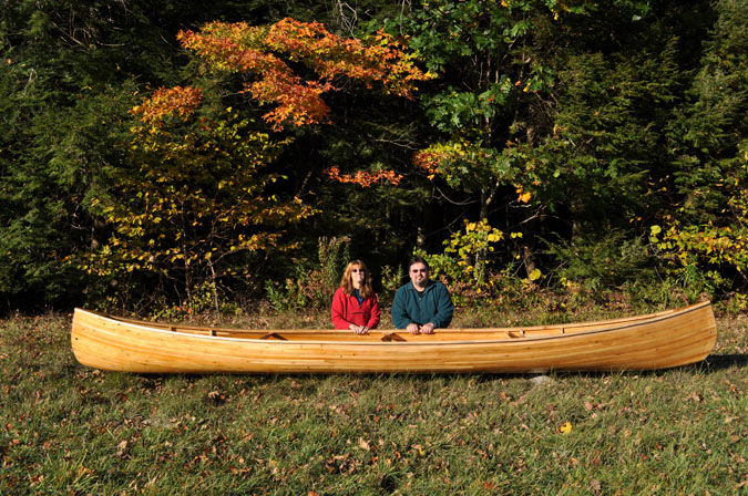White Guide Canoe